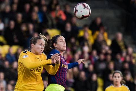 Football, Women, CL, LSK Kvinner - FC Barcelona