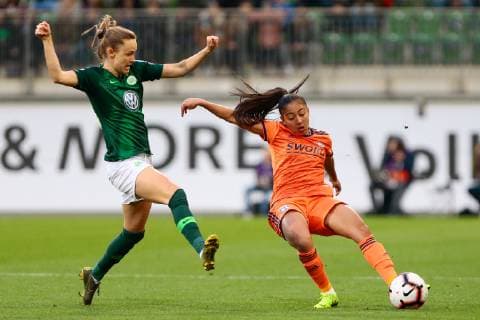 Football, Women, CL, VfL Wolfsburg - Olympique Lyon