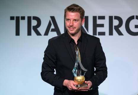 Football, DFB Coaches' Gala, Florian Kohfeldt honoured with Coaches' Award