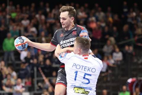 Handball, Champions League, SG Flensburg-Handewitt - Brest GK Meshkov