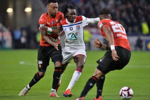 Football, Coupe de France, Olympique Lyon - Stade Rennes