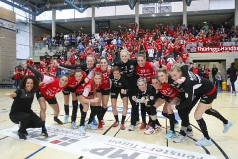 Handball, Women, Thüringer HC - SG BBM Bietigheim