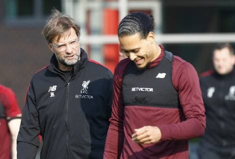Football, CL, FC Liverpool Training