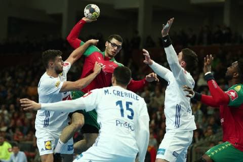 Handball, EM Quali, Portugal - France
