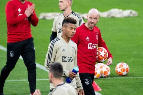 Football, CL, Ajax Amsterdam Training