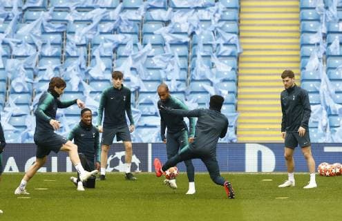 Football, CL, Tottenham Hotspur Training