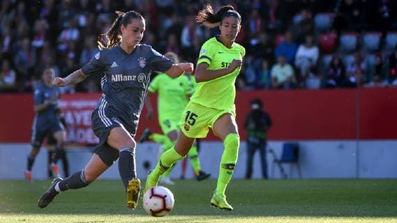 Football, Ladies, CL, Bayern Munich - FC Barcelona