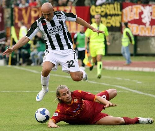 Football, Italy, Serie A, AC Siena - AS Roma 1-0
