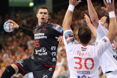 Handball, CL, SG Flensburg-Handewitt - MKB Veszprem KC