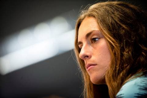 Football, Womens CL, FC Barcelona Training and Press Conference