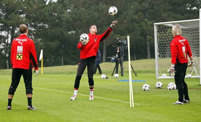 Football, Training National Team Austria