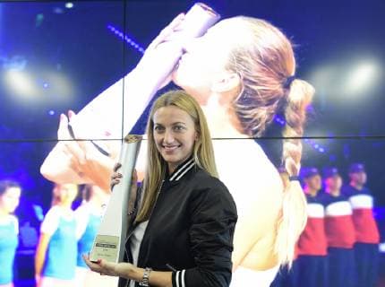 Tennis, Petra Kvitova Press conference in Prague