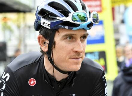 Cycling, Geraint Thomas injures himself in a fall - archive pictures