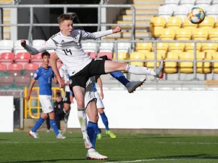 Football, U17 EC, Germany - Italy