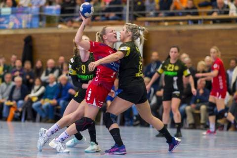 Handball, Women, 1st BL, SG BBM Bietigheim - Borussia Dortmund