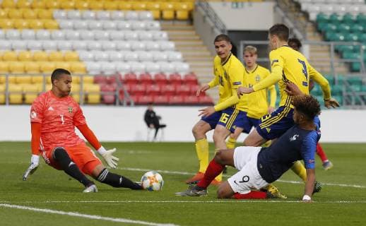 Football, U17 EM, France - Sweden