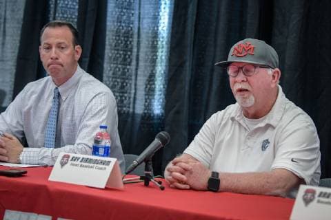 Baseball, Jackson Weller Memorial during New Mexico Lobos Press Conference