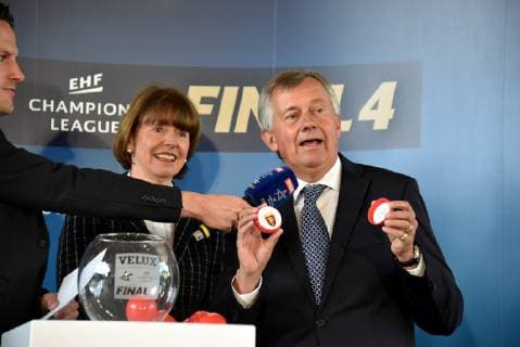 Handball, CL, Final4, draw and press conference in Cologne