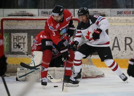 Ice hockey, international, Austria - Canada