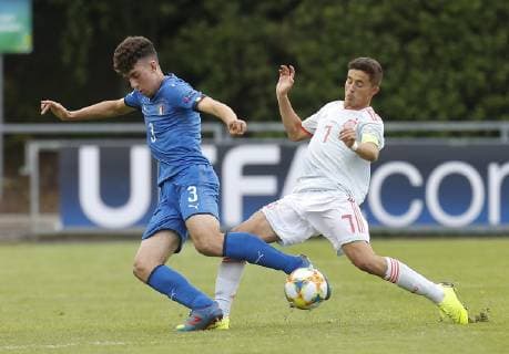Football, U17 EM, Italy - Spain