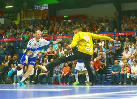 Handball, 2nd BL, EHV Aue - Dessau-Rosslauer HV