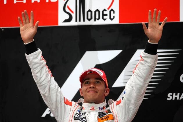 Motorsport, Formula 1, Shanghai GP, Lewis Hamilton wins ahead of Felipe Massa