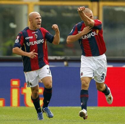 Football, Italy, Serie A, FC Bologna - Lazio Roma 3:1