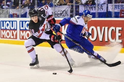 Ice Hockey World Championship, Slovakia - Canada