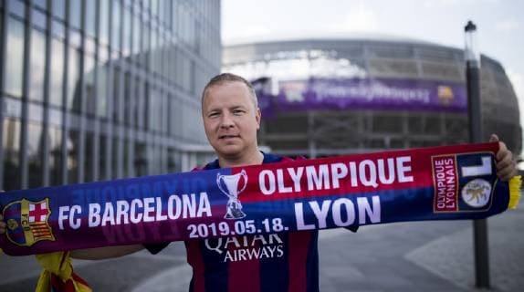 Football, Women, CL Final, Olympique Lyon - FC Barcelona before the start of the game