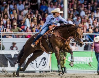 Rodeo, Cloverdale Invitational in Canada