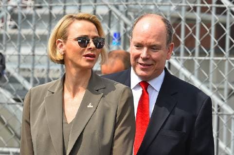 Formula 1, GP Monaco, Prince Albert and Princess Charlene