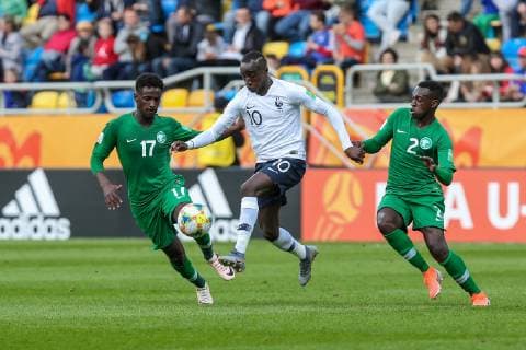 Football, U20 WM, France - Saudi Arabia