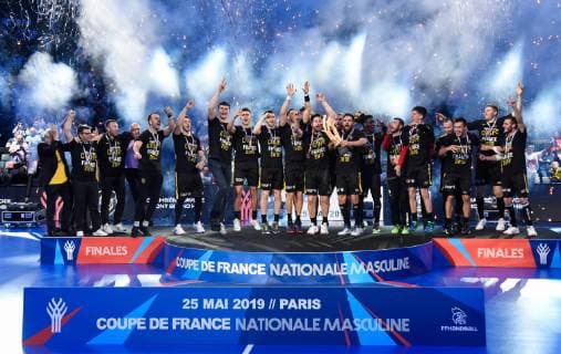 Handball, Final Coupe de France, Chambery Savoie Mont Blanc HB - Dunkerque HB Grand Littoral