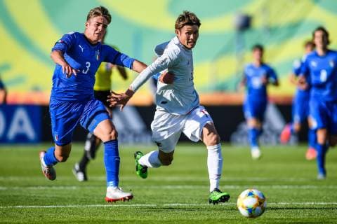 Football, U20 WM, Italy - Japan