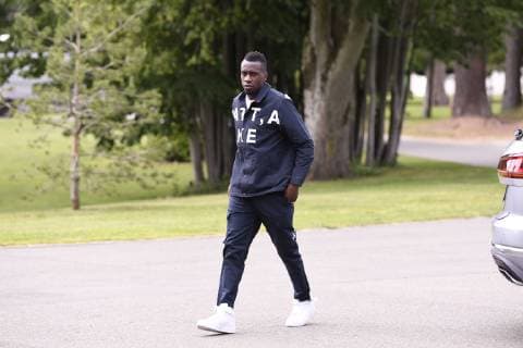 Football, Nationteam France Training - Arrival of the players