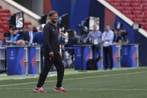 Football, CL Final, Tottenham Hotspur - FC Liverpool, Jürgen Klopp in the Final Stadium