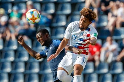 Football, U20 WM, France - USA