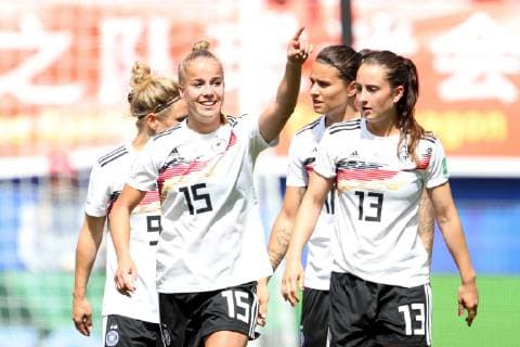 Football, WM Women, Sweden - Germany, Preview