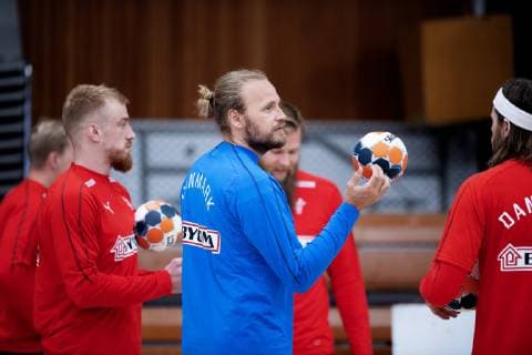 Handball, National Team Denmark Training