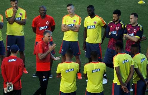 Football, Copa America, Colombia National Team Training