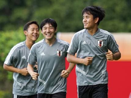 Football, Copa America, National Team Japan Training