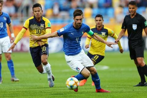 Football, U20 WM, Italy - Ecuador