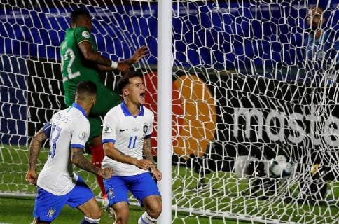 Football, Copa America, Brazil - Bolivia