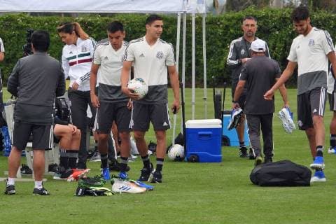 Football, Copa America, National Team Mexico Training