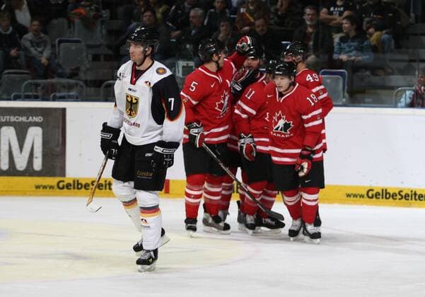 Ice hockey, Germany Cup, Germany - Canada 0:3, Canada tournament winner