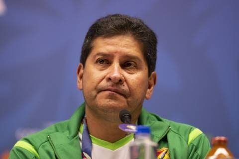 Football, Copa America, Bolivia National Team Press Conference