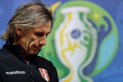Football, Copa America, National Team Peru Press Conference