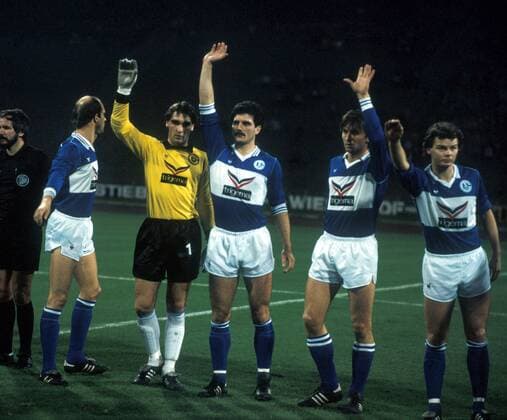 Football, BL-History, FC Schalke 04 - Relegation 1982 1983