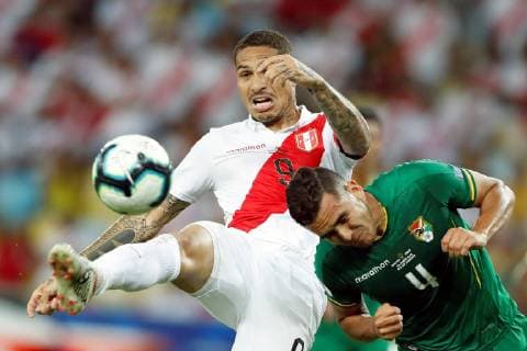 Football, Copa America, Bolivia - Peru