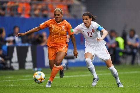 Football, World Cup Women, Netherlands - Canada